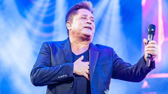 Fã de Leonardo provoca caos durante show ao tentar carregar cantor em cima do palco\u003B veja
