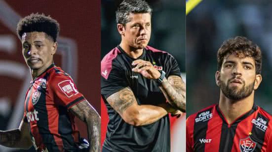 Montagem BNews/ Victor Ferreira/ EC Vitória