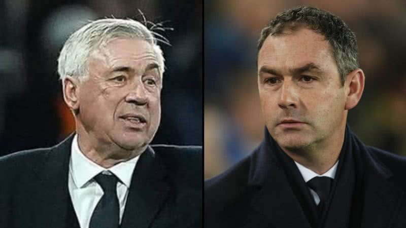 Reprodução / Redes Sociais / Instagram / @mrancelotti / X / @DataFutebol / Montagem BNews
