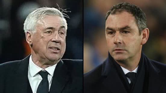 Reprodução / Redes Sociais / Instagram / @mrancelotti / X / @DataFutebol / Montagem BNews