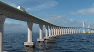 Divulgação / Consórcio Ponte Salvador-Itaparica