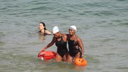 Movimentação no Porto da Barra neste domingo (18)