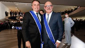 Bolsonaro e Ribeiro - Reprodução/Twitter/@mribeiroMEC