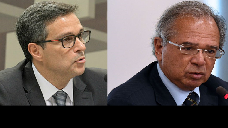 Imagem Desentendimento: Guedes não gostou de reuniões feitas pelo presidente do Banco Central, diz coluna