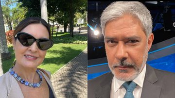 Reprodução / Instagram @fatimabernardes e @realwbonner