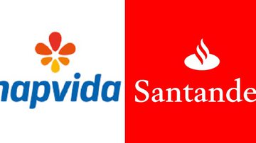 Reprodução // Sites Hapvida e Santander