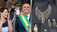Foto 1: Alan Santos/Arquivo/PR | Foto Joias: Reprodução