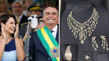 Foto 1: Alan Santos/Arquivo/PR | Foto Joias: Reprodução