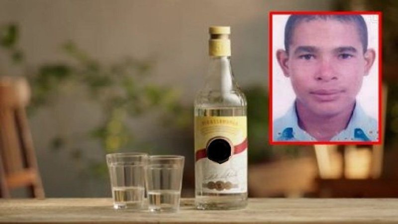 Homem morre ao beber garrafa de cachaça durante aposta em bar