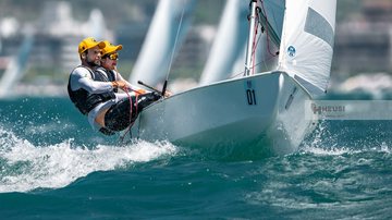 Imagem Dupla baiana Juliana Duque e Rafael Martins vai disputar campeonato no Chile em busca de garantir vaga para a vela brasileira no Pan-Americano