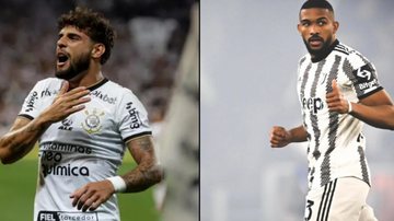 Montagem: Rodrigo Coca/Ag. Corinthians e Divulgação/Juventus