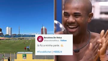 Reprodução / @barcelonailheus - Reprodução / Globoplay - Montagem / BNews