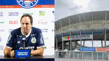 Letícia Martins/EC Bahia - Divulgação/Arena Fonte Nova - Montagem/BNews