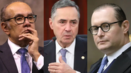 Tânia Rego (Agência Brasil), Antônio Augusto (Secom TSE) e Rosinei Coutinho (STF)