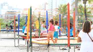 Crianças aproveitam programação gratuita no Parque Costa Azul