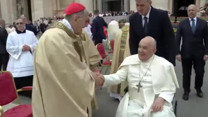 Reprodução/Vatican News