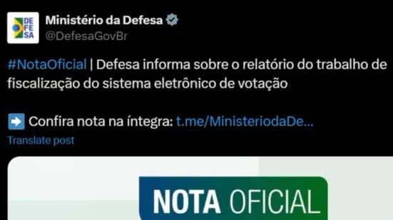 Reprodução / X