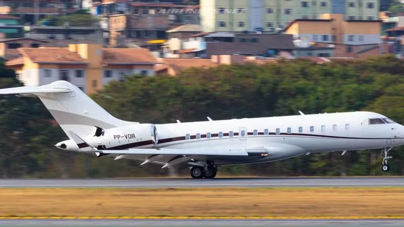 Divulgação / Bimotor Bombardier Global XRS da Vale
