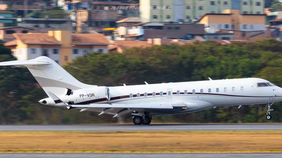 Divulgação / Bimotor Bombardier Global XRS da Vale