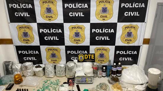 Foto: Delegacia de Tóxicos e Entorpecentes (DTE)