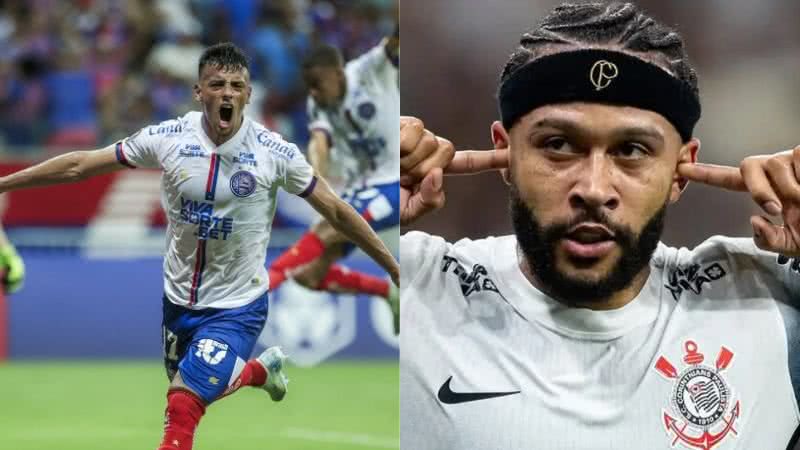 Divulgação/Bahia/Corinthians