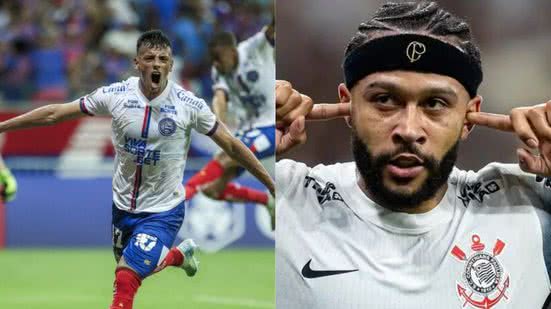 Divulgação/Bahia/Corinthians