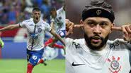 Divulgação/Bahia/Corinthians