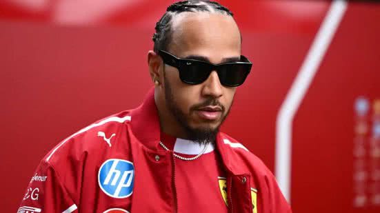 Reprodução/Ferrari's Lewis Hamilton