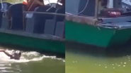 O uso do equipamento é obrigatório na embarcação - Reprodução/Instagram
