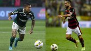 Montagem | César Greco/SE Palmeiras e Marcelo Cortes/Flamengo