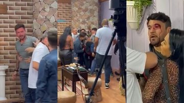 Vídeo: Ex-BBB quebra o pau e troca socos com Vini Buttel em gravação da  Record