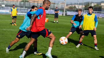 Reprodução/Twitter @FCBarcelonaB