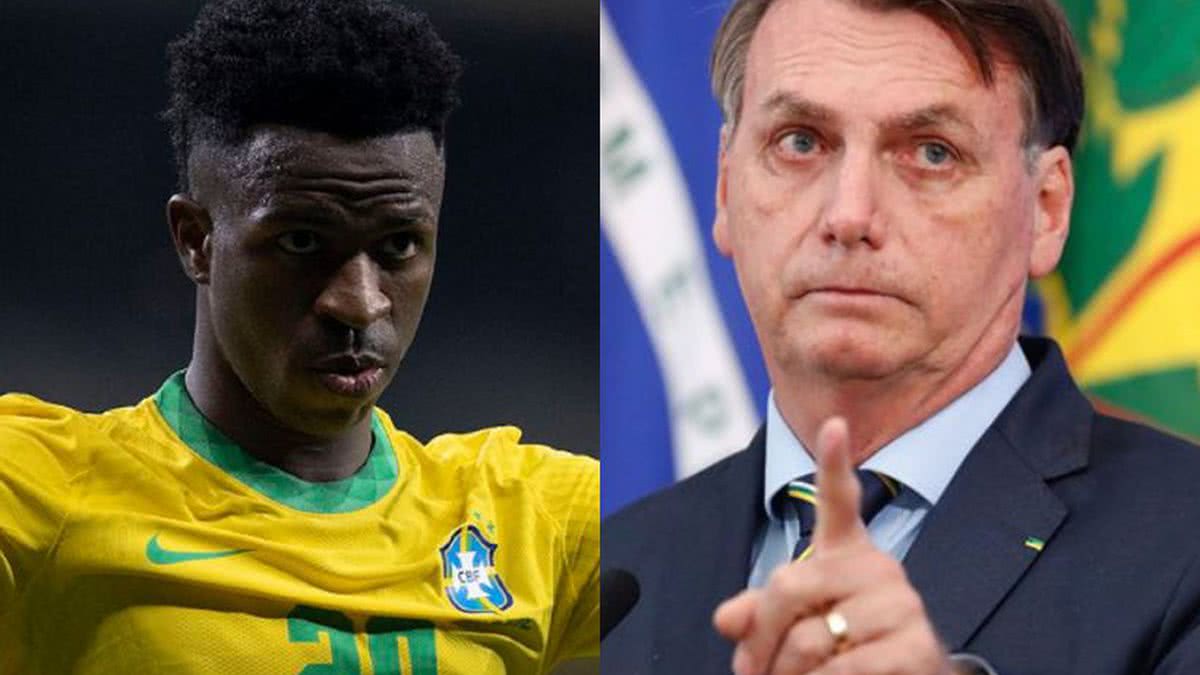 Autor de gol anulado, Vinícius Júnior já se envolveu em polêmica com Bolsonaro; entenda