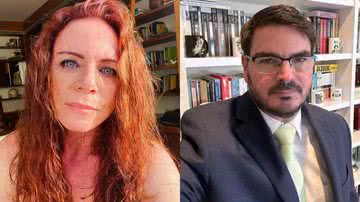 Reprodução / Instagram @leilaneneubarth e @rodrigoconstantino1976
