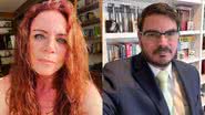 Reprodução / Instagram @leilaneneubarth e @rodrigoconstantino1976