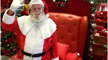 Imagem 'Papai Noel' morre durante apresentação em shopping; entenda