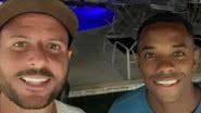 Imagem Amigo que acompanhou Robinho em protesto foi citado em inquérito de estupro