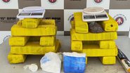 Suspeitos que estavam sob posse da droga fugiram após avistarem os agentes - Divulgação | PM-BA