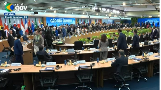 Divulgação / Canal GOV - G20