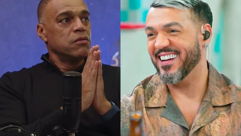 Reprodução / Redes sociais @denilsonshow / @belo