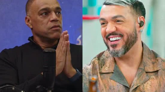 Reprodução / Redes sociais @denilsonshow / @belo