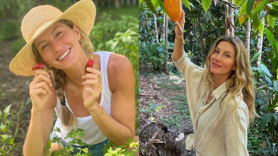 Gisele Bundchen aparece com barriga de grávida do terceiro filho - Instagram/@gisele
