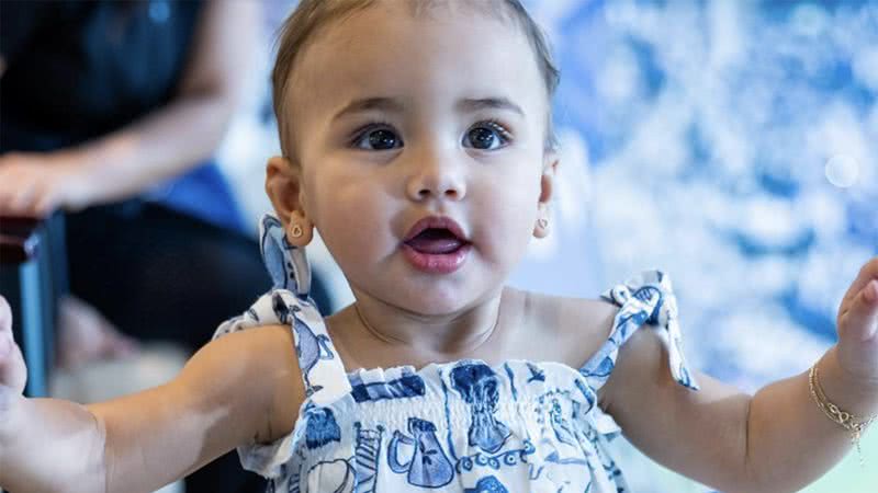 Mavie, filha de Neymar. Nome da pequena ficou em 45º entre os escolhidos dos papais e mamães em 2024. - Reprodução/Instagram