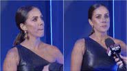 Imagem Carol Barcellos 'fuzila com os olhos' repórter que questionou sobre relação com Marcelo Courrege após polêmica de traição; assista