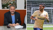 Reprodução/Redes Sociais/X/@JulioCasaresSP e Rubens Chiri/saopaulofc