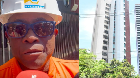 Segundo corpo de vítima de queda de elevador é retirado - Bnews/Maycol Douglas