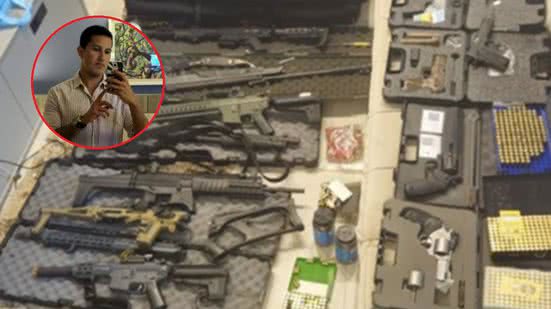 Montagem/Redes sociais/PF