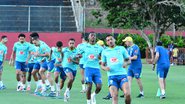 Segundo dia de treino da Seleção Brasileira no Barradão