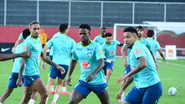 Segundo dia de treino da Seleção Brasileira no Barradão