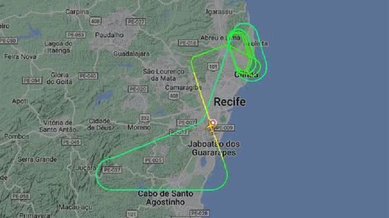 Reprodução | Flightradar24